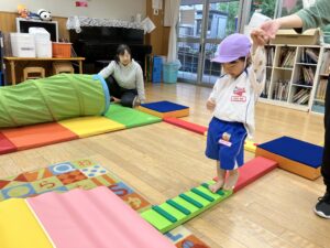 画像:5月2日(金)2歳児クラスの様子♪