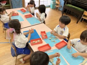 画像:5月22日(木)3歳児クラスの様子☆