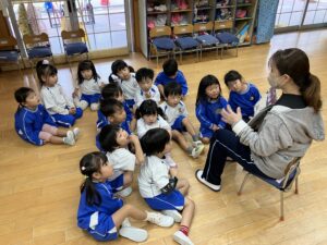 画像:10月22日(水) 3歳児クラスの様子
