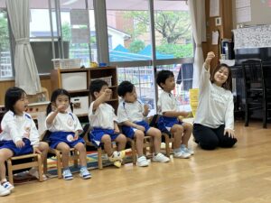 画像:10月21日(火)2歳児クラスの様子☆