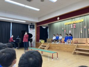 画像:12月16日(火)12月お誕生会の様子♪