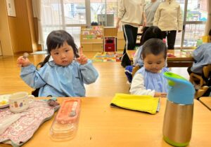 画像:12月11日(木)２歳児クラスの様子☆
