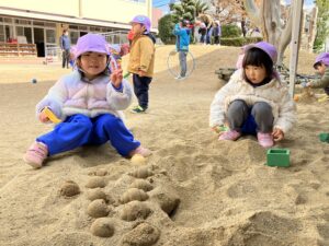 画像:1月30日(金)⭐︎2歳児クラスの様子⭐︎