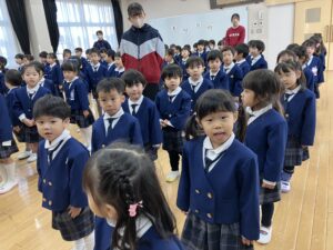 画像:1月6日(火)☆3学期始業式の様子☆