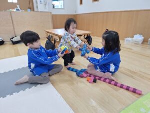 画像:1月31日(土)土曜保育の様子♪