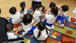 画像:4月3日(金)⭐︎2歳児クラスの様子⭐︎